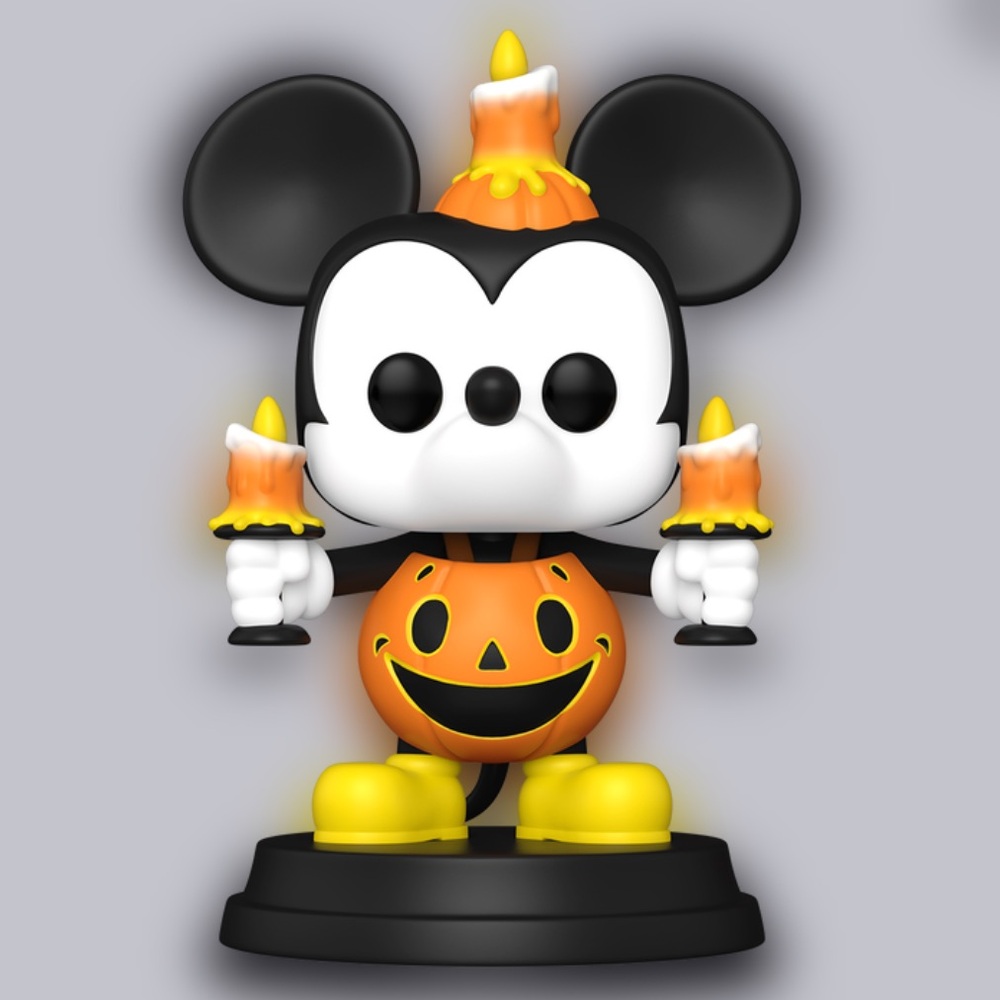 Funko Pop! Super: Light Up Pumpkin Mickey Mouse Candelabra Vinyl Figure